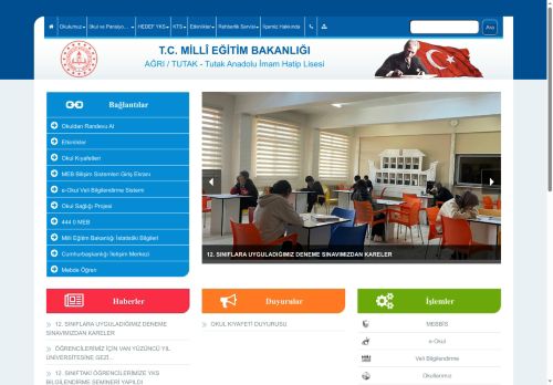 AĞRI / TUTAK - Tutak Anadolu İmam Hatip Lisesi