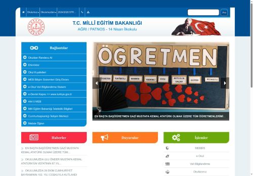 AĞRI / PATNOS - 14 Nisan İlkokulu