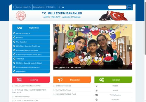 AĞRI / TAŞLIÇAY - Alakoçlu Ortaokulu