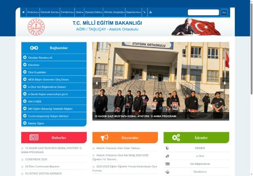 AĞRI / TAŞLIÇAY - Atatürk Ortaokulu