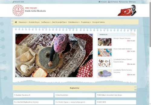 AĞRI / TAŞLIÇAY - Balık Gölü İlkokulu