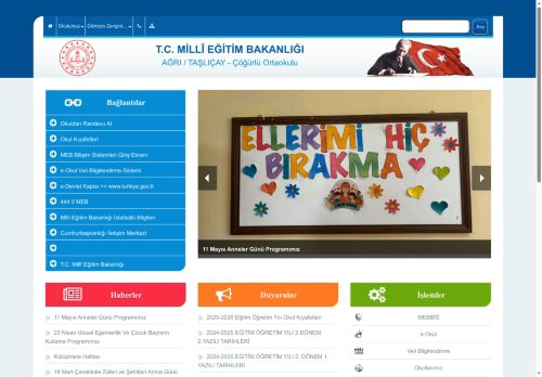 AĞRI / TAŞLIÇAY - Çöğürlü Ortaokulu