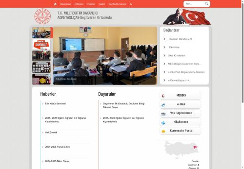 AĞRI / TAŞLIÇAY - Geçitveren Ortaokulu