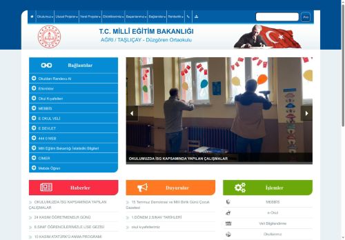 AĞRI / TAŞLIÇAY - Düzgören Ortaokulu