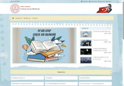 AĞRI / TAŞLIÇAY - Fatma Turan İlkokulu