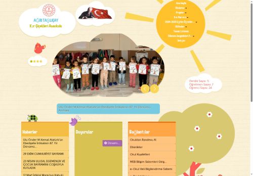 AĞRI / TAŞLIÇAY - Kır Çiçekleri Anaokulu