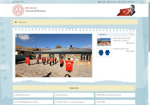 AĞRI / TAŞLIÇAY - Tanrıverdi İlkokulu