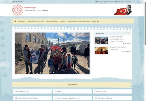 AĞRI / TAŞLIÇAY - Yardımcılar Ortaokulu