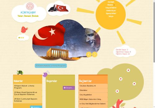 AĞRI / TAŞLIÇAY - Yukarı Dumanlı İlkokulu