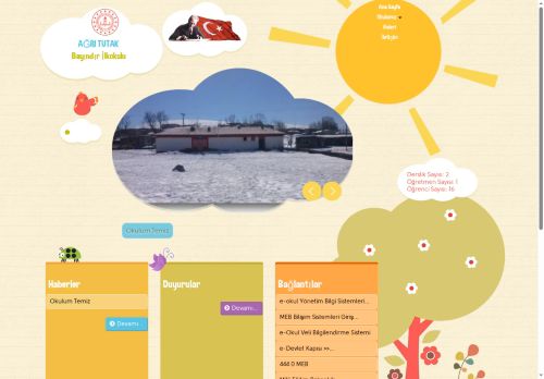AĞRI / TUTAK - Bayındır İlkokulu