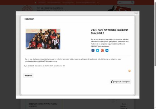 AĞRI / TUTAK - Burnubulak Ortaokulu