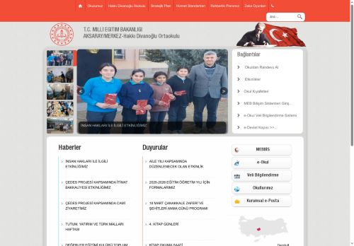 AKSARAY / MERKEZ - Hakkı Divanoğlu Ortaokulu