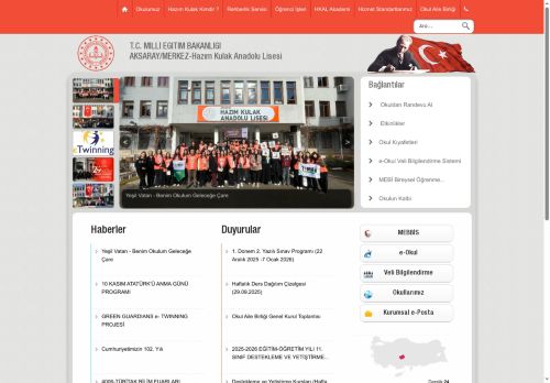 AKSARAY / MERKEZ - Hazım Kulak Anadolu Lisesi