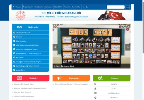 AKSARAY / MERKEZ - İbrahim Ethem Baysal Ortaokulu