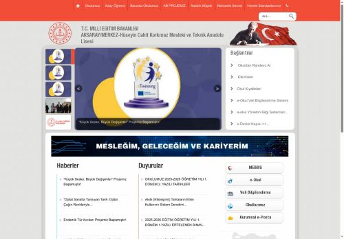 AKSARAY / MERKEZ - Hüseyin Cahit Korkmaz Mesleki ve Teknik Anadolu Lisesi