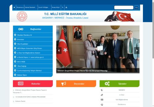 AKSARAY / MERKEZ - İncesu Anadolu Lisesi