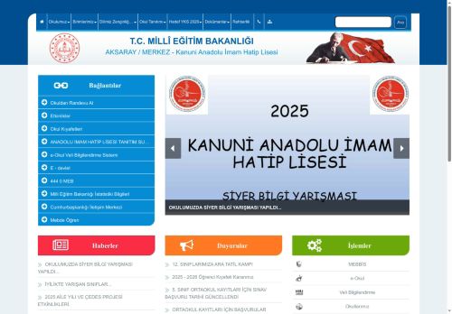 AKSARAY / MERKEZ - Kanuni Anadolu İmam Hatip Lisesi
