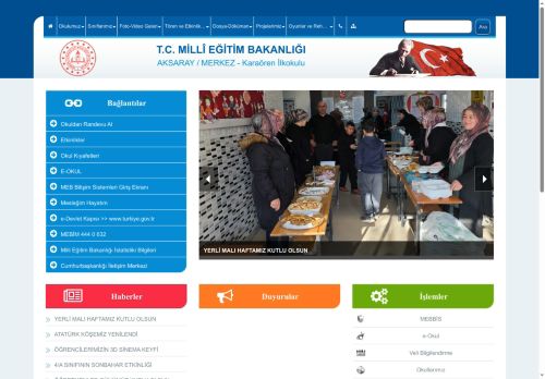 AKSARAY / MERKEZ - Karaören İlkokulu