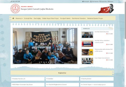 AKSARAY / MERKEZ - Kargın Şehit Cumali Çağlar İlkokulu