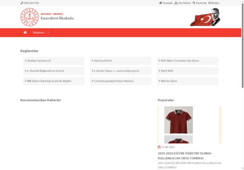 AKSARAY / MERKEZ - Kazıcıktol İlkokulu