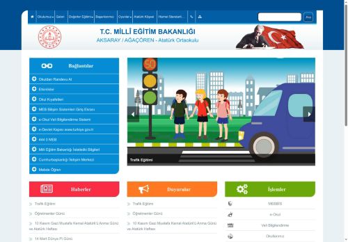 AKSARAY / AĞAÇÖREN - Atatürk Ortaokulu