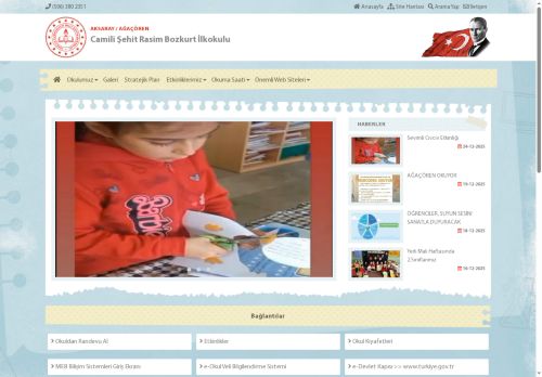 AKSARAY / AĞAÇÖREN - Camili Şehit Rasim Bozkurt İlkokulu