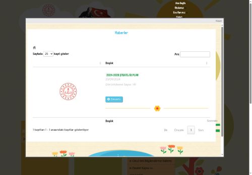 AKSARAY / AĞAÇÖREN - Şehit İsmail Yüksel Anaokulu