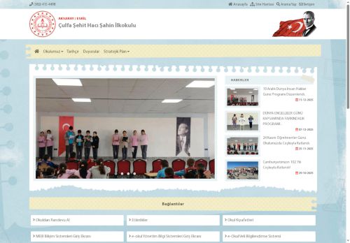AKSARAY / ESKİL - Çulfa Şehit Hacı Şahin İlkokulu