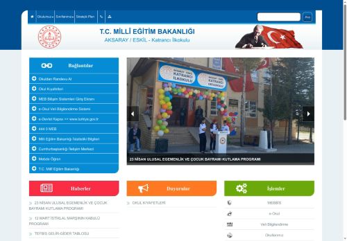 AKSARAY / ESKİL - Katrancı İlkokulu