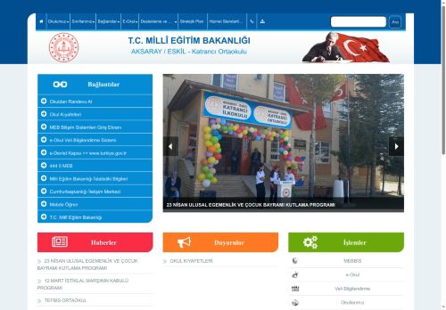 AKSARAY / ESKİL - Katrancı Ortaokulu