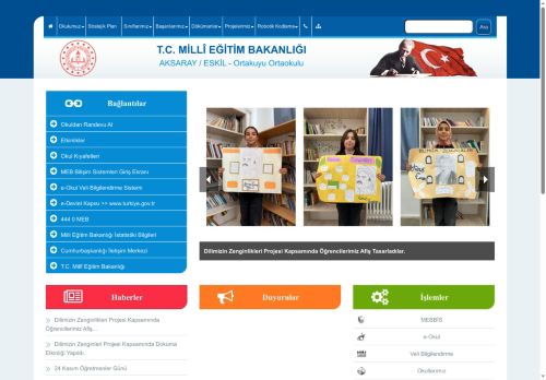 AKSARAY / ESKİL - Ortakuyu Ortaokulu