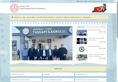 AKSARAY / ESKİL - Şehit İbrahim Erten Ortaokulu