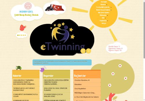 AKSARAY / ESKİL - Şehit Recep Bozdağ İlkokulu