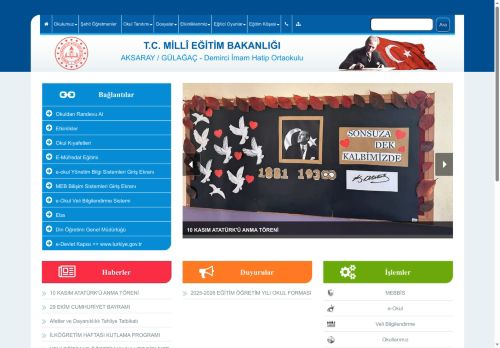 AKSARAY / GÜLAĞAÇ - Demirci İmam Hatip Ortaokulu