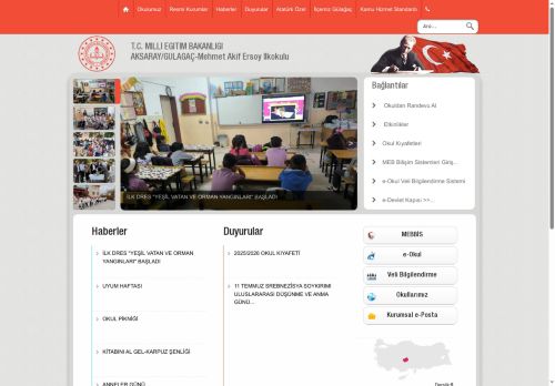 AKSARAY / GÜLAĞAÇ - Mehmet Akif Ersoy İlkokulu