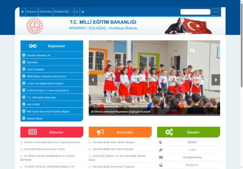 AKSARAY / GÜLAĞAÇ - Kızılkaya İlkokulu