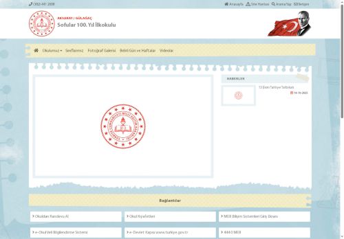 AKSARAY / GÜLAĞAÇ - Sofular 100. Yıl İlkokulu