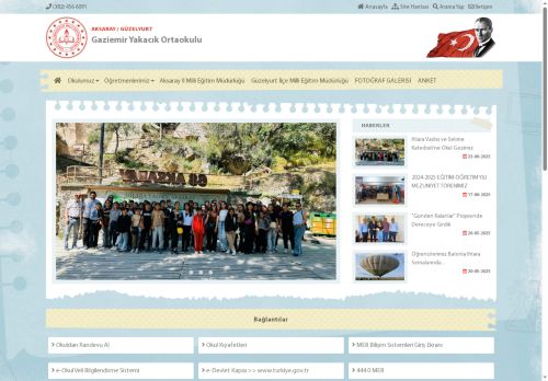 AKSARAY / GÜZELYURT - Gaziemir Yakacık Ortaokulu