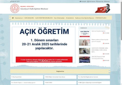 AKSARAY / GÜZELYURT - Güzelyurt Halk Eğitimi Merkezi