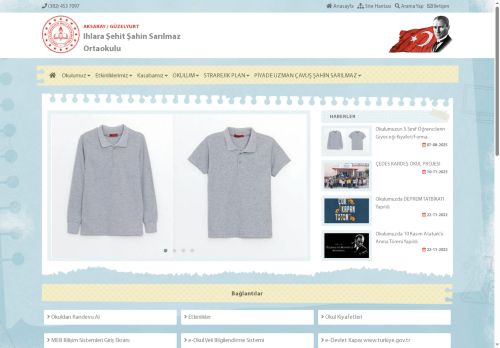 AKSARAY / GÜZELYURT - Ihlara Şehit Şahin Sarılmaz Ortaokulu
