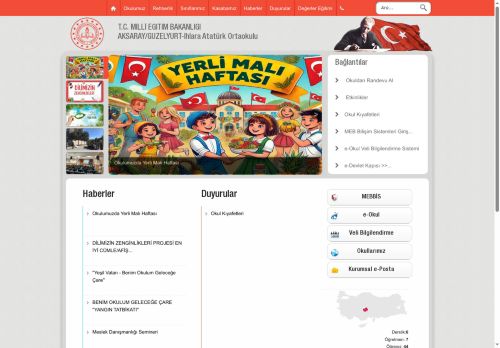 AKSARAY / GÜZELYURT - Ihlara Atatürk Ortaokulu