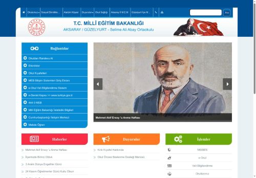 Selime Ali Abay Ortaokulu - AKSARAY / GÜZELYURT