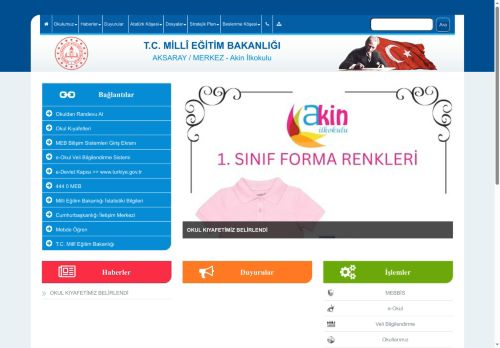 AKSARAY / MERKEZ - Akin İlkokulu