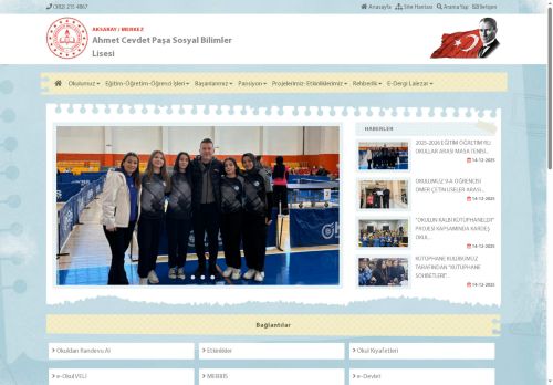 AKSARAY / MERKEZ - Ahmet Cevdet Paşa Sosyal Bilimler Lisesi