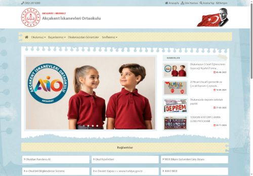 AKSARAY / MERKEZ - Akçakent İskanevleri Ortaokulu