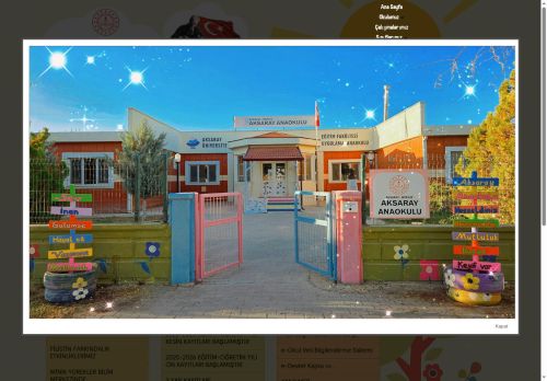 AKSARAY / MERKEZ - Aksaray Anaokulu