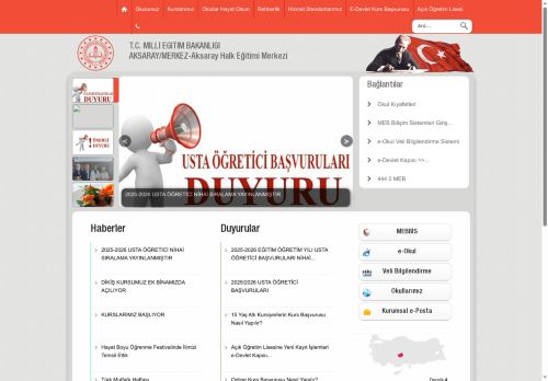 AKSARAY / MERKEZ - Aksaray Halk Eğitimi Merkezi