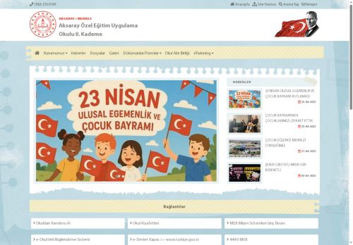 AKSARAY / MERKEZ - Aksaray Özel Eğitim Uygulama Okulu II. Kademe