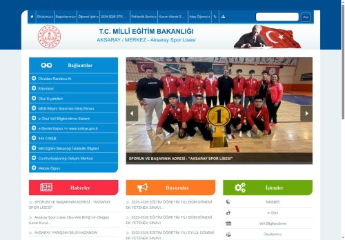 AKSARAY / MERKEZ - Aksaray Spor Lisesi