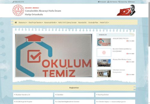 AKSARAY / MERKEZ - Cemaleddin Aksarayi Hafız İmam Hatip Ortaokulu